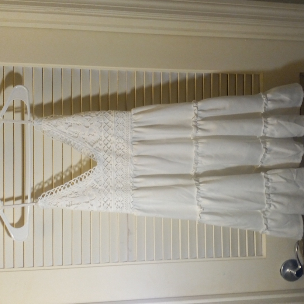 White dress